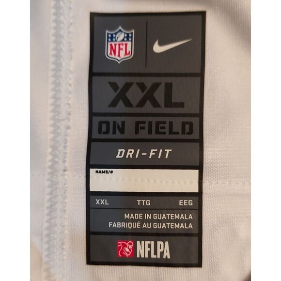 KIRK COUSINS #8 Vikings Away Jersey NFL On Field Nike Dri Fit XXL White V Neck - Picture 8 of 11